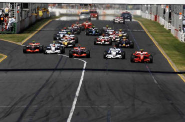 départ f1 australie 